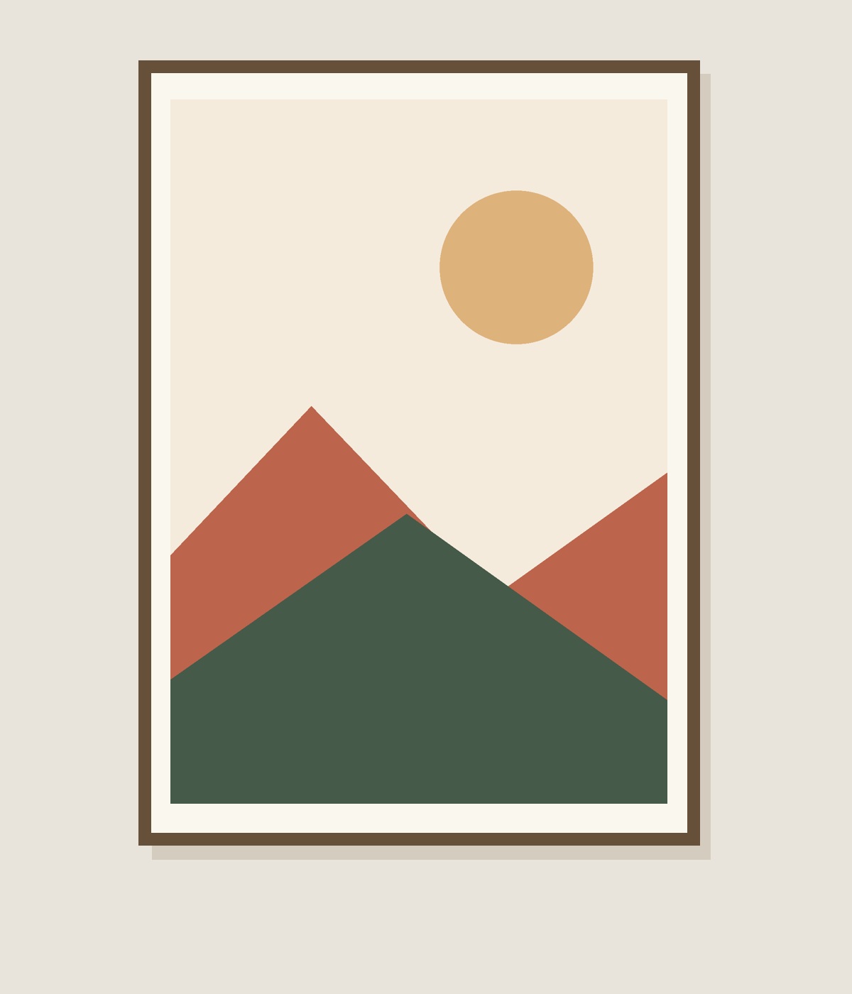 Composição decorativa